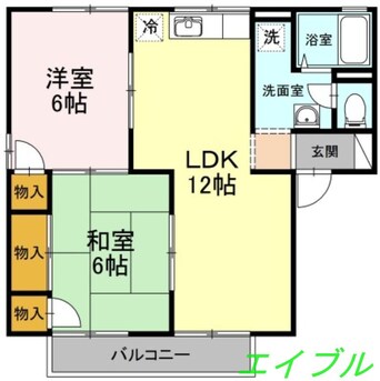 間取図 グリーンハイツ　Ｃ棟