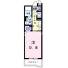 プランドール 1Kの間取り