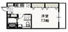 さにぃてらす’06 1Kの間取り
