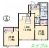 アドバンス 2LDKの間取り