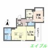 ビィアン　アテリア 1LDKの間取り