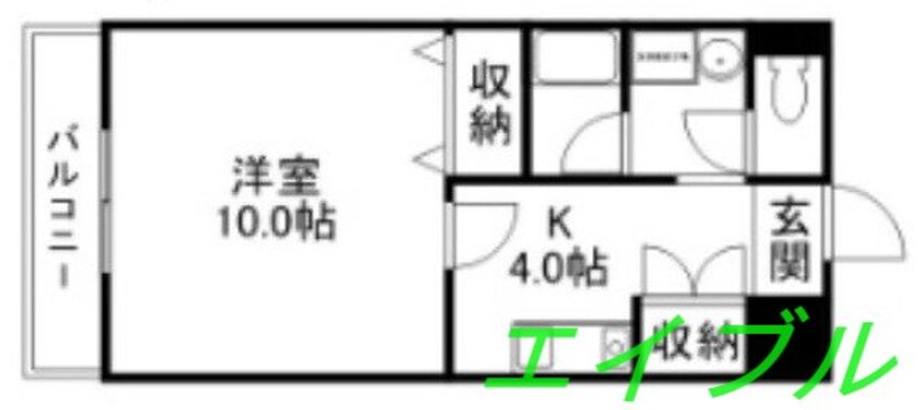間取図 アンタレス豊成