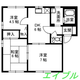 間取図 ヴィンテージＢ棟