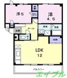 ファインレジデンスＫＮ 2LDKの間取り