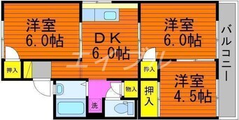 間取図 コーポラス芳泉Ａ棟