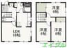 グラティア妹尾 3LDKの間取り