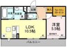アヴァンスⅡ 1LDKの間取り