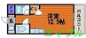 ウエスティンパレス 1Rの間取り