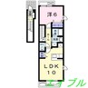 コンフォート　２１ 1LDKの間取り