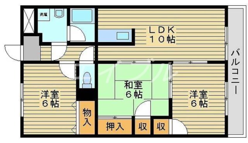 間取図 ラ・パセーラ