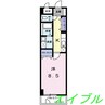 Ｔ－ＳＡＩＳＯＮ倉敷 1Kの間取り