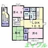 パティオ・アミーパA 3LDKの間取り