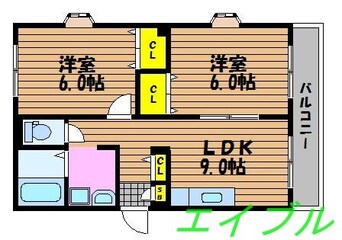 間取図 ライフ福富西