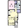 プレジール 1LDKの間取り