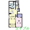 メゾンド・シエル 1LDKの間取り