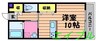 プロスペリテ 1Rの間取り