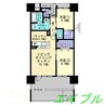 アルファステイツ老松小南 2LDKの間取り