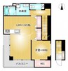 佐々木ビルⅡ 1LDKの間取り