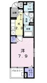 ＳＵＮ１６浜町 1Kの間取り
