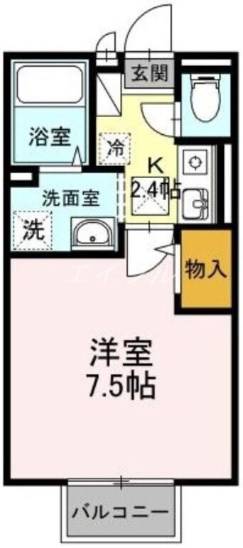 間取図 サンシャインパレス　C棟