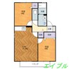 ビューフォート新保　Ｃ棟 2LDKの間取り