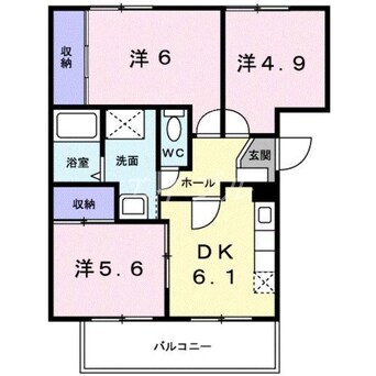 間取図 ルミナール・カオルＢ