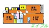NEXT 2LDKの間取り