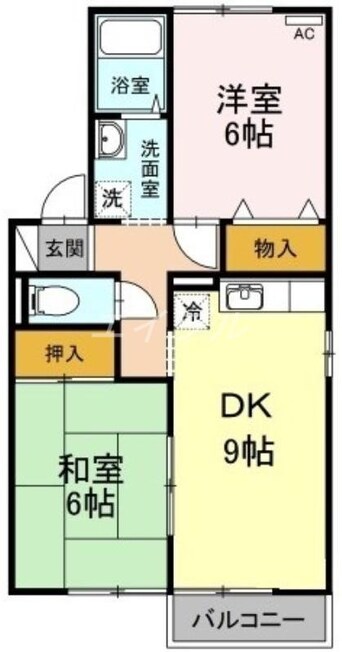 間取図 ME福島　B棟