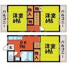サンハイツカタヤマ 3DKの間取り