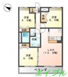 ベィビー　コート 3LDKの間取り