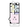ミキハウス 1Kの間取り
