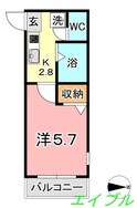 さんさん館Ｃの間取図