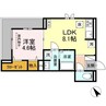 セイル瀬戸 1LDKの間取り