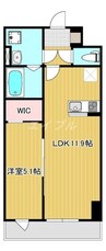 TRINITY 1LDKの間取り