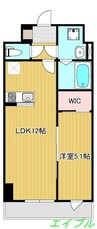 TRINITY 1LDKの間取り