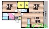 パーチェ 2LDKの間取り