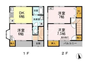 間取図 フリージア倉敷
