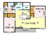 ESPELIA 2LDKの間取り