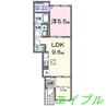 オルタンシア 1LDKの間取り