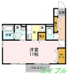 Forest Valley　Ａ棟 1Rの間取り