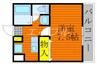 MSDハイツ 1Kの間取り