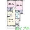 チェリー　レジデンス 2LDKの間取り