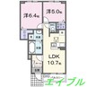 チェリー　レジデンス 2LDKの間取り