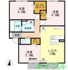 エテルナ　Ｂ棟 3LDKの間取り