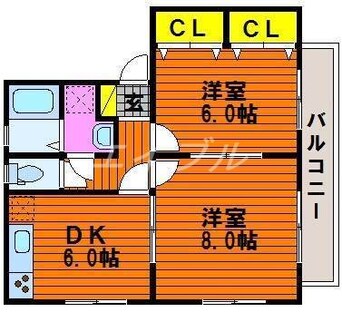 間取図 オアシスO.D.A