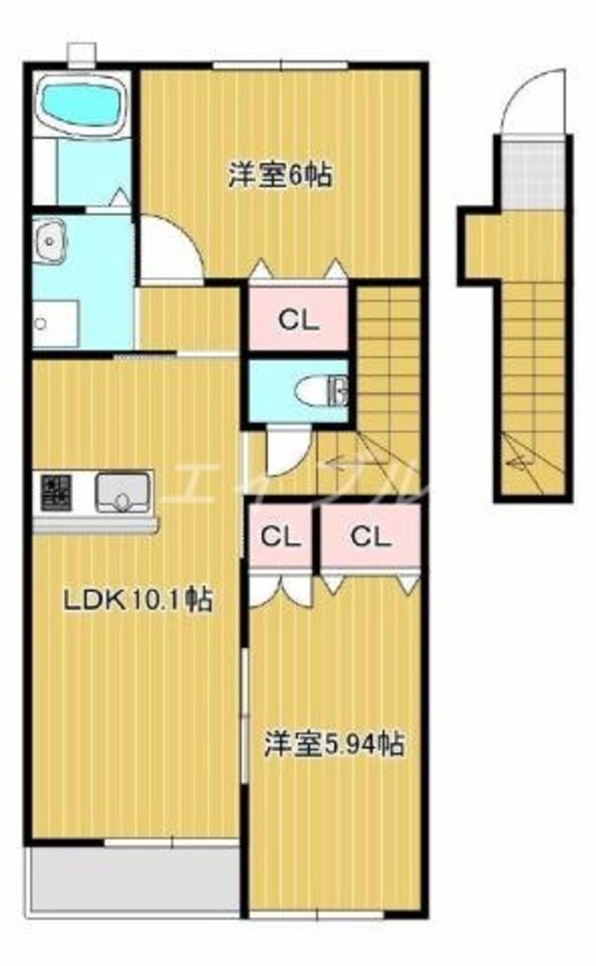 間取図 セレノア