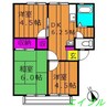 エスポワールヤマテ 3DKの間取り