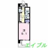 サンリットⅢ 1Kの間取り