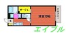 カフェテリアワケⅢ 1Kの間取り