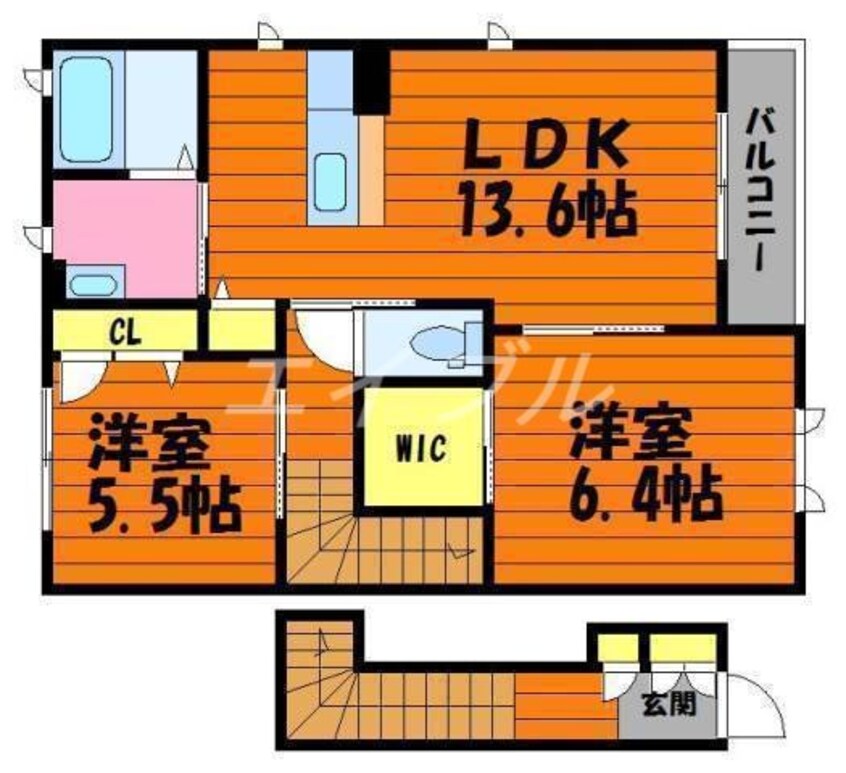 間取図 パルテ・リモーネ